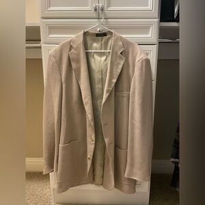 Beige Men’s Blazer Jacket - 48 L
